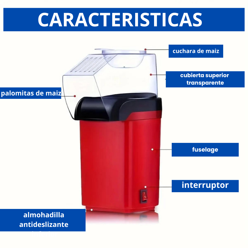 NUEVA MAQUINA DE HACER PALOMITAS DE MAIZ