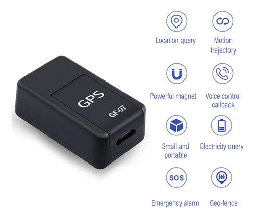 MINI Localizador GPS para coche,GF-07