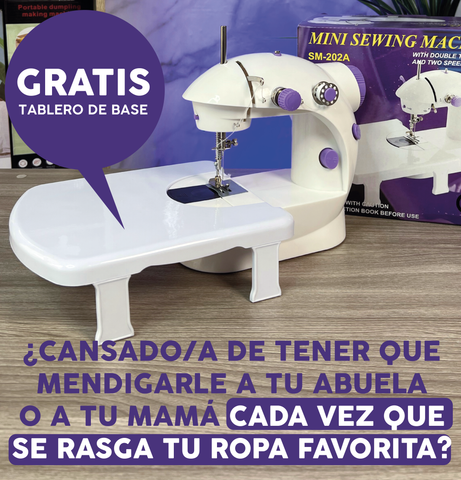 NUEVA MINI MÁQUINA DE COSER PORTÁTIL