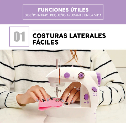 NUEVA MINI MÁQUINA DE COSER PORTÁTIL